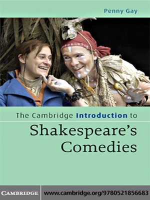 cover image of The Cambridge Introduction to Shakespeare's Comedies